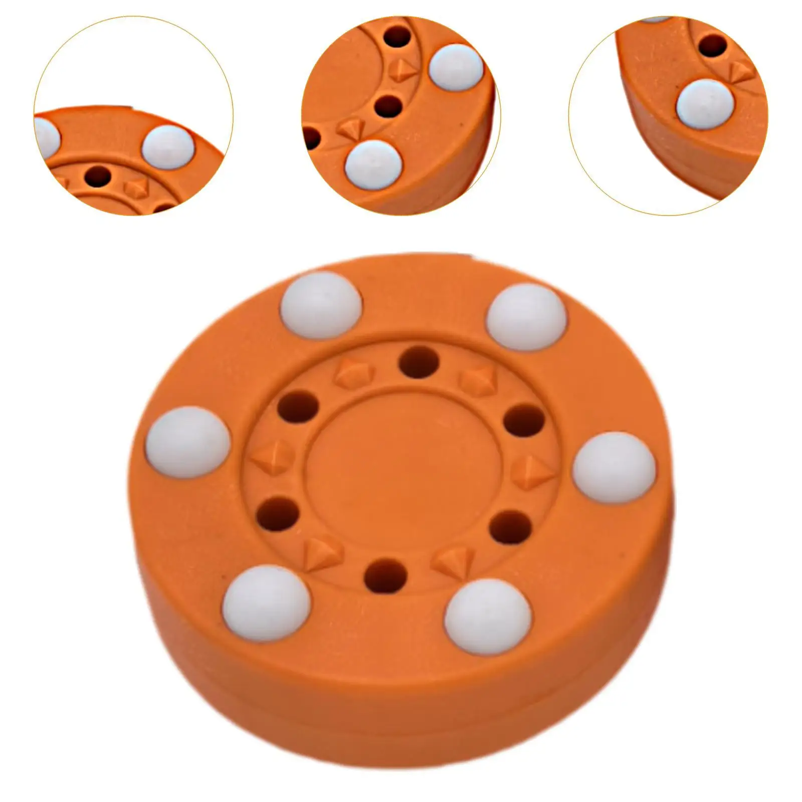 Roller Hockey Puck Ice Hockey Puck Versatile Gift Practice Smooth Street Hockey Puck for Game Training Professionals Starters