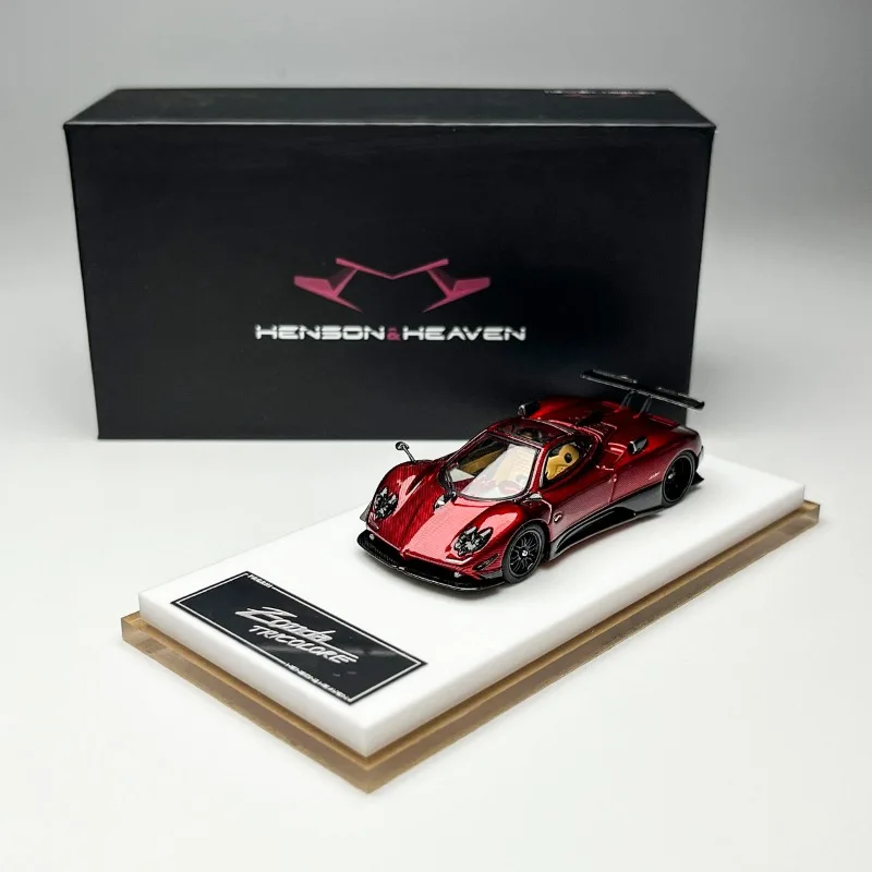 Model HH 1/64 Pagani Zonda Tricolore, metalowy model pojazdu, odlewany ciśnieniowo, kolekcja, prezent na Boże Narodzenie dla chłopca