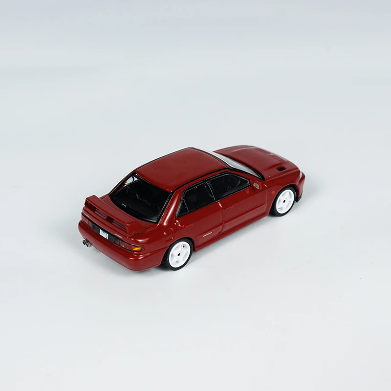 Tarmac Works 1:64 modelo de carro Lancer GSR Evolution II coleção de veículos fundidos em liga - vermelho