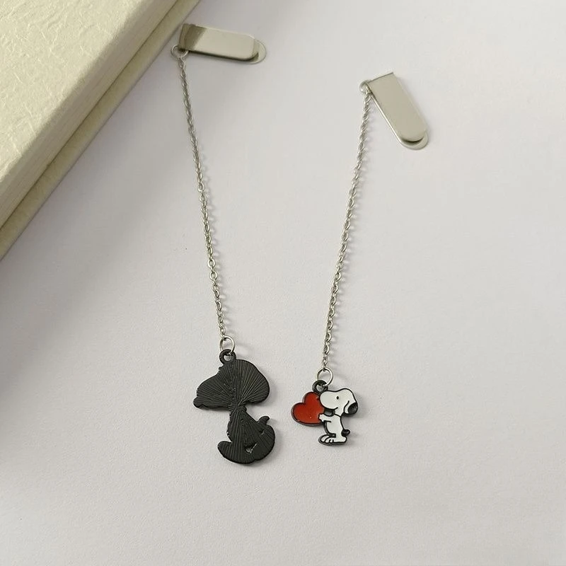 Novo snoopy dos desenhos animados personalidade criativa estudante pasta marcador simples bonito versátil anime periférico casal estante atacado