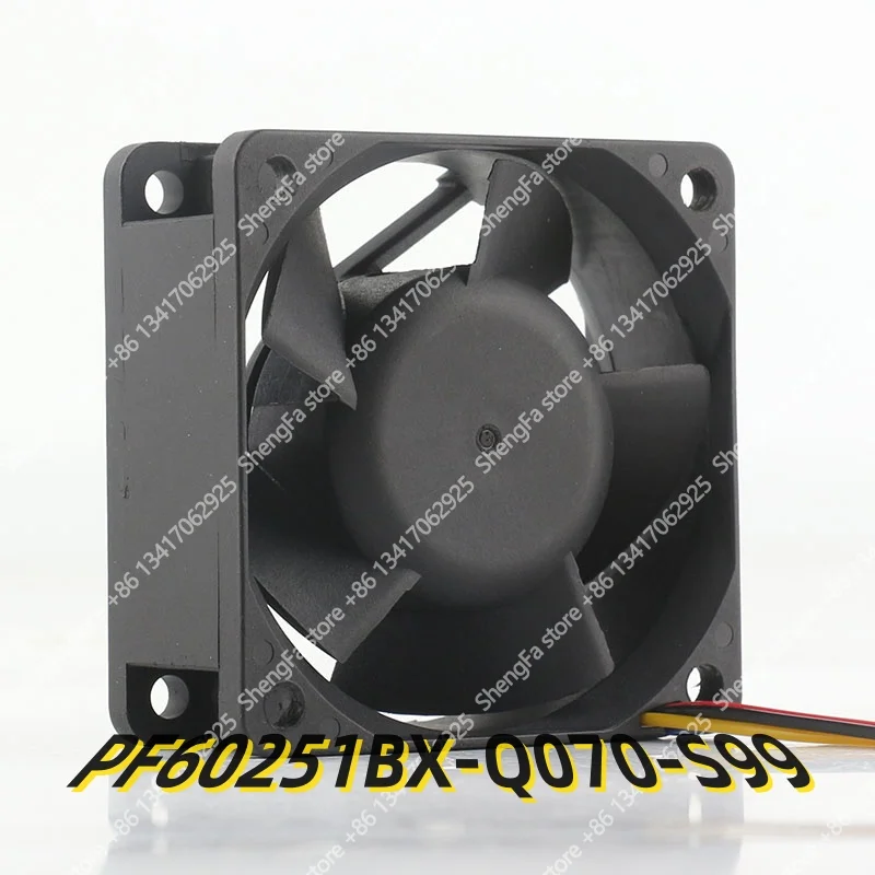 PF60251BX-Q070-S99 is the original SUNON 6025 5V 24V 48V DC12V 3.78W 6CM 4-pin double ball bearing fan