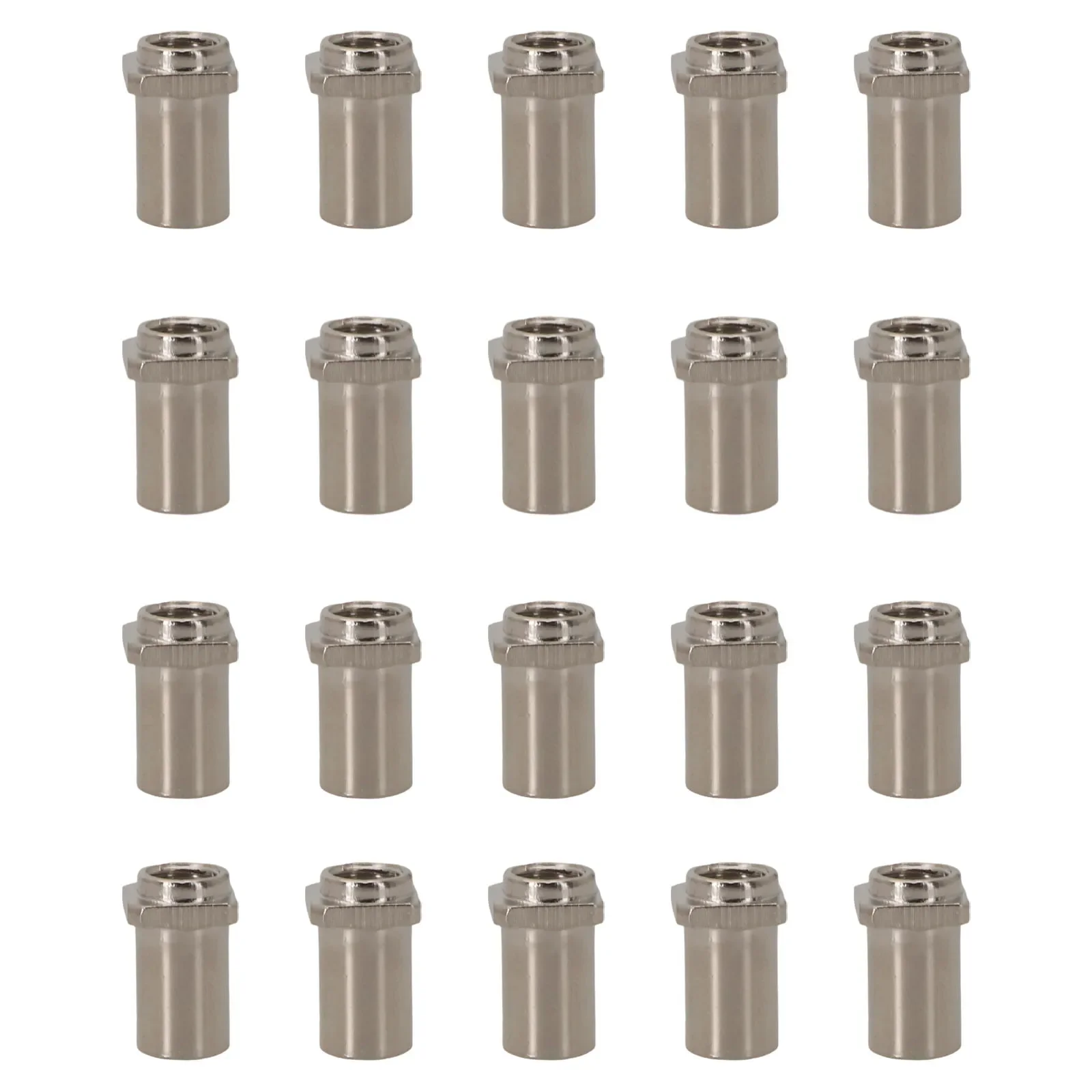 Drum Repair Drum Screws Drum Screws And Nuts Set Drum Set 5mm 6mm 20 Pieces Set Aluminum Alloy Material Versatile Use