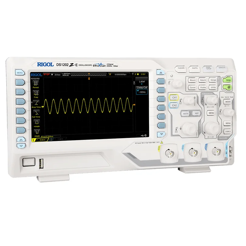 DS1102Z-E 100Mhz 2 Channel Digital Oscilloscope 1GSa/s 24Mpts 30,000wfm/s