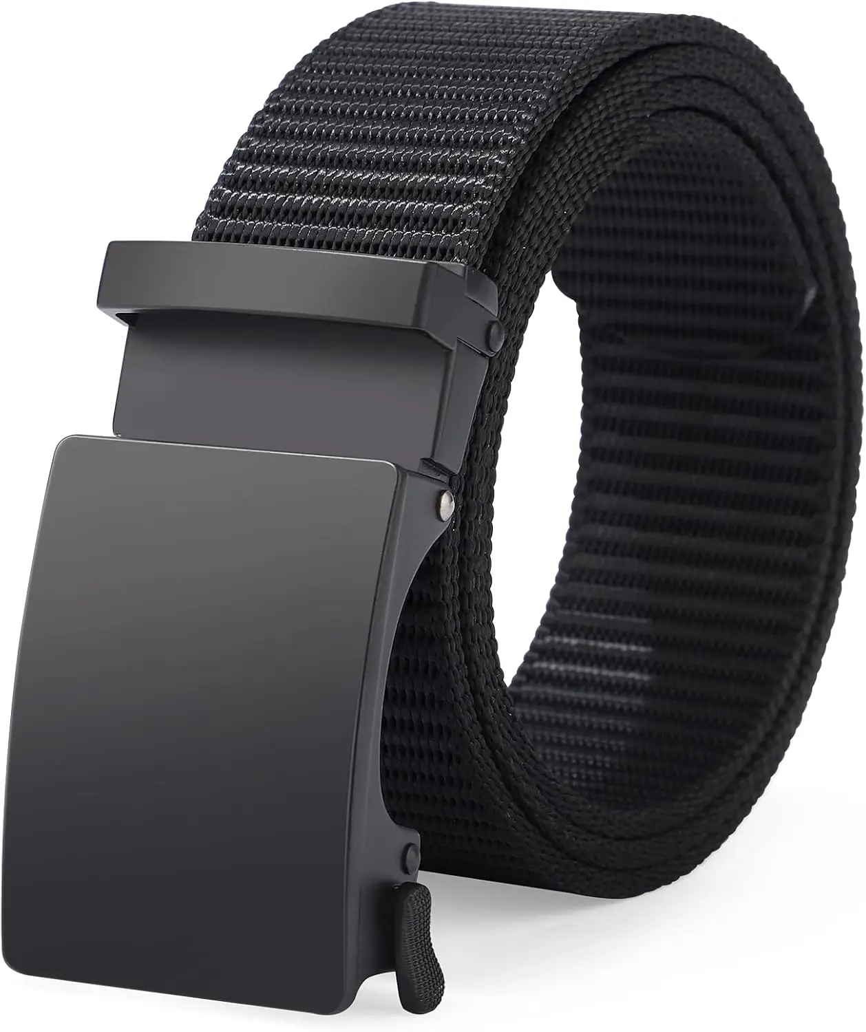 Men's Nylon No Hole Adjustable Golf Belt
