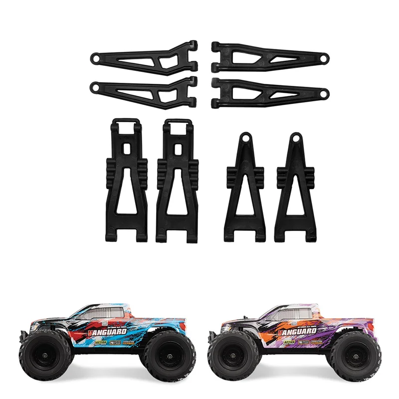 Front and Rear Suspension Arm Set for HBX HAIBOXING 901 901A 903 903A 905 905A 1/12 RC Car Upgrades Parts Accessories