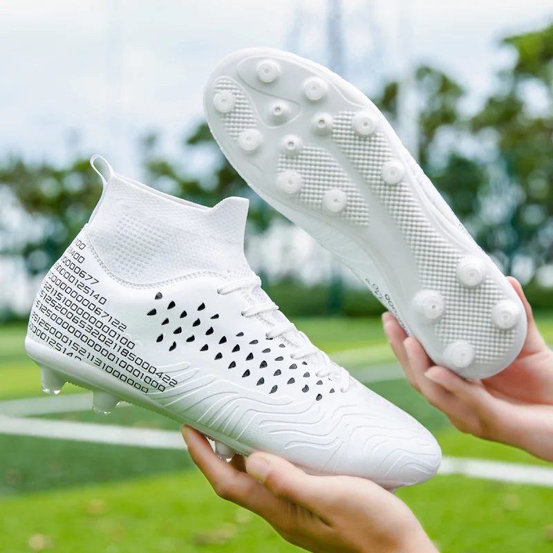 

2025 Football Shoes Wholesale Cross-Border Football Shoes Men's Mexico Falcon Medium Support Long Spike Split Studs Student Yout
