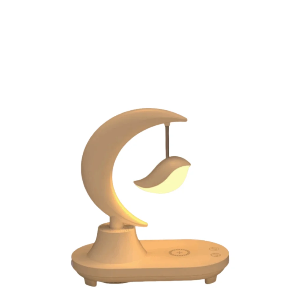 

LED Light Music Night Light Bedside Use Dimmer Function Bluetooth Speaker Children Gits Ambient Light Bluetooth Night Light