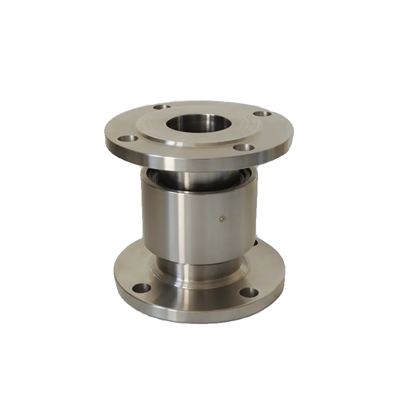 

Stainless steel flange connection, universal adapter