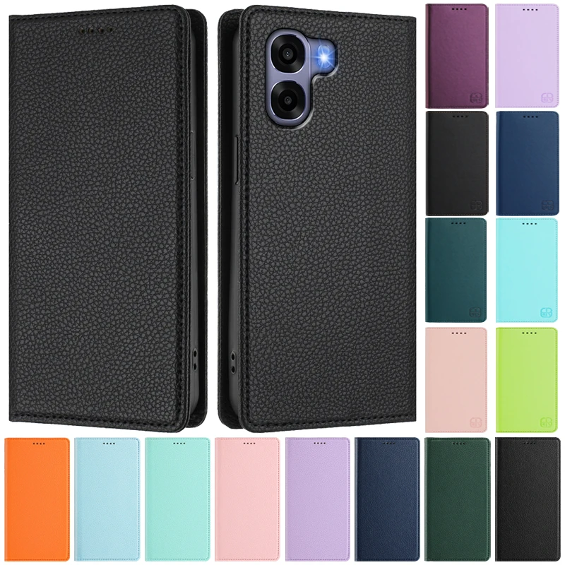 Capa Carteira Magnética Flip para OPPO A6x 5G (CPH2783) e OPPO A6x 4G (CPH2819)