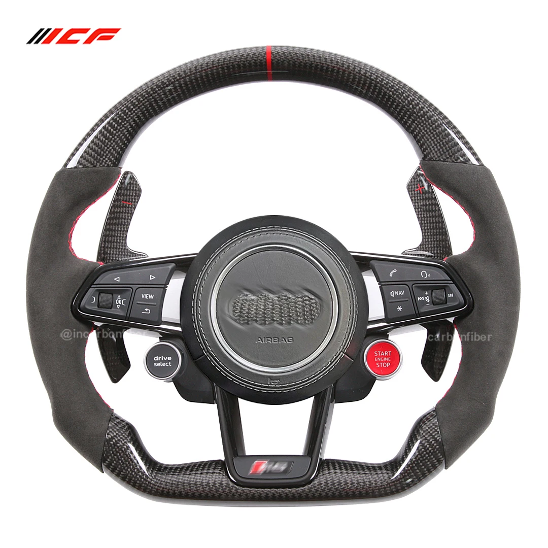 Carbon Fiber  Steering Wheel for  Audi R8 TT  TTS