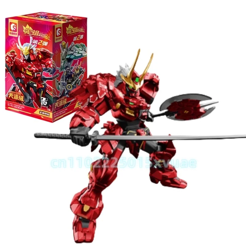 Nieuwe SEMBO MOSHOW Bouwstenen Takeda Shingen Mystery Gemonteerd Model Speelgoed Collectible Mecha Figuren kinderen Verjaardagscadeau