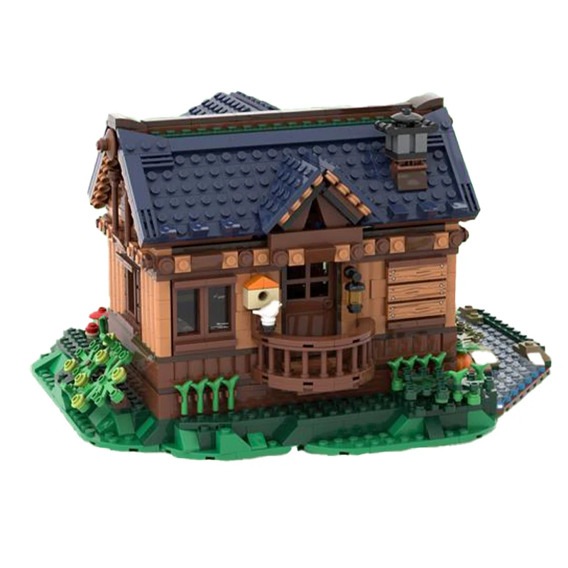 MOC-154034 Street View Architecture Series Hut House importer nights DIY Modèle Collection Experts TariBricks peuvToys Gifts