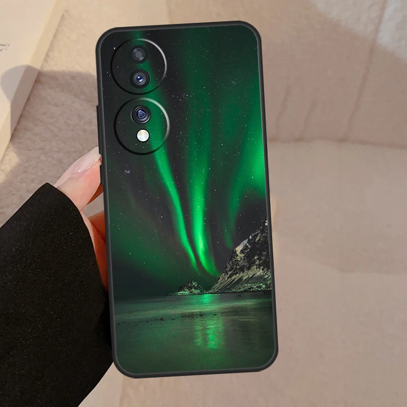 Northern Lights Case For Honor X9b X9a X8a X7a X6a X6 X7 X8 X9 8X 9X Honor Magic 5 Pro 50 70 90 Lite Cover