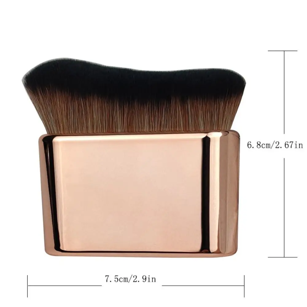 1Pc Wave Makeup Brush Kabuki Foundation Brush For Liquid Make Up Brush Set Cosmetic Soft Synthetic Makeup for Women