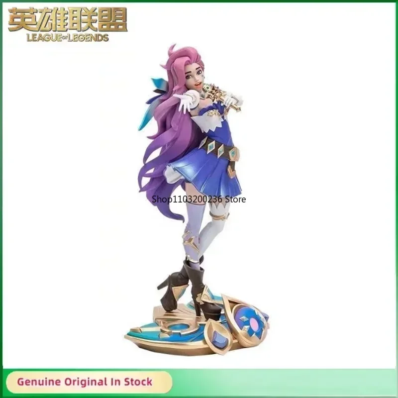 Original LOL League of Legends Seraphine The Starry-Eyed Songstress Game Dramatist Statues Action Figure Ornaments Model Toys