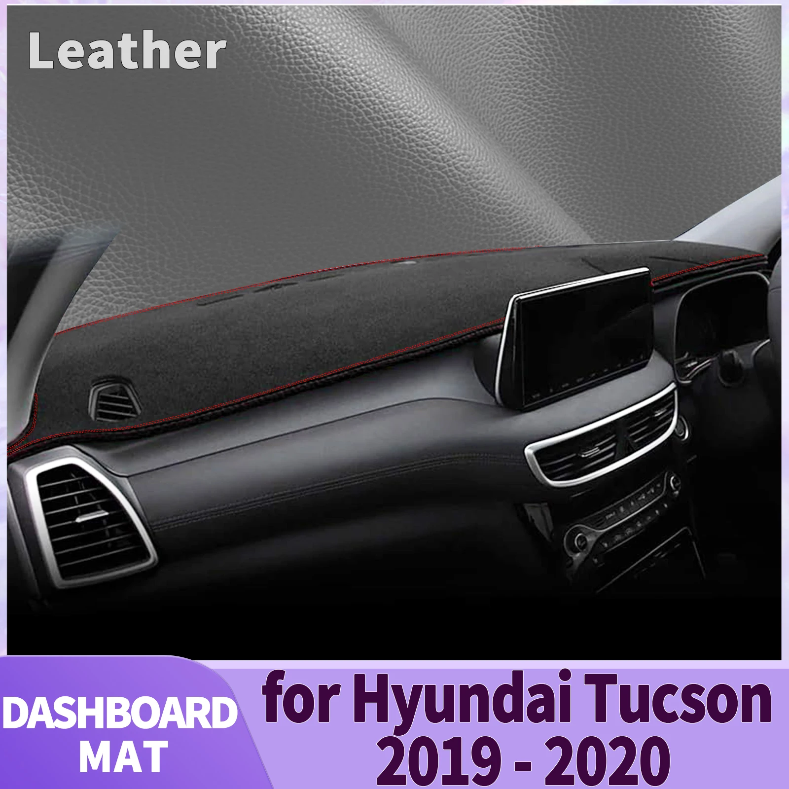 

fit for Hyundai Tucson2019-2020 Car Accessories Dashmat Dashboard Cover Pad DashMat Sunshade Protective Carpet