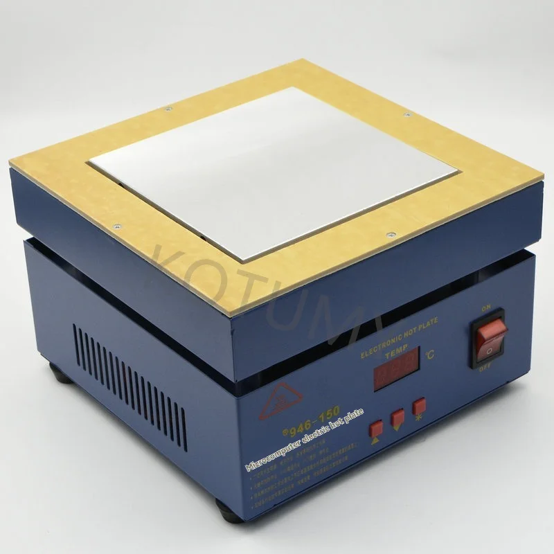 946-100 Constant Temperature Heating Platform Even Heat Distribution For Mobile Lcd Screen Separation Small Batch Cellphone Refu
