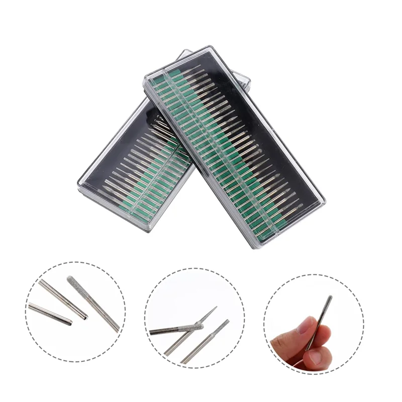 ABVJ-60Pcs لقم لدغ للأدوات الدوارة ملحقات طحن متعددة الاستخدامات للنقش والنحت والتلميع