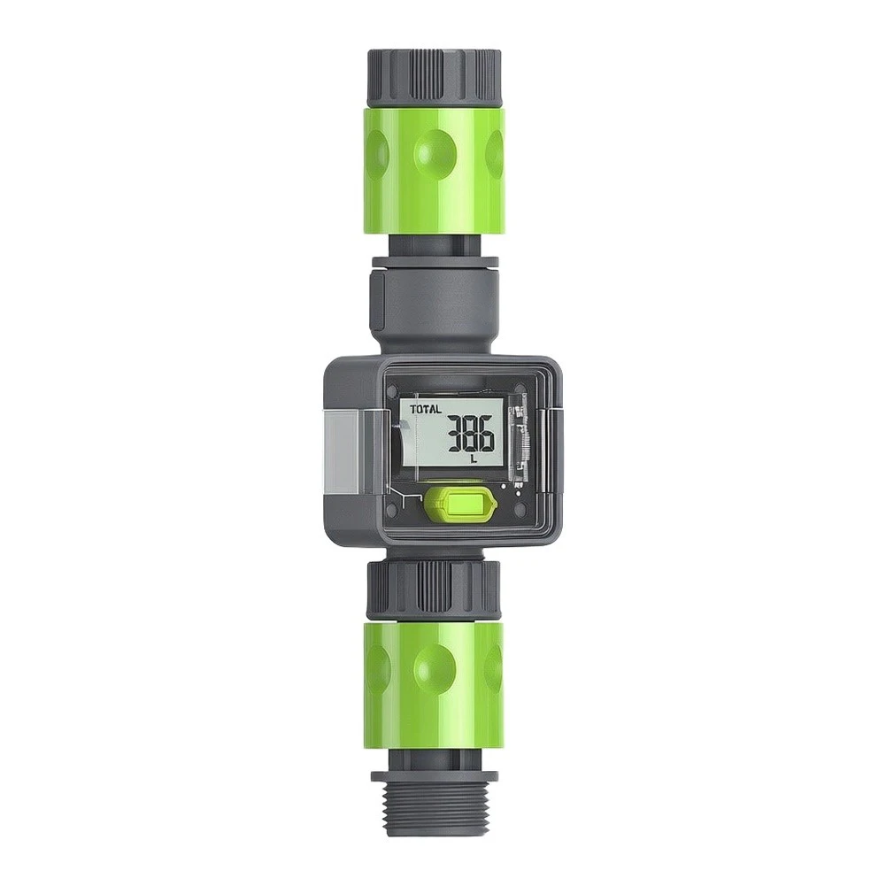 Water Flow Sensor with Hall Effect Technology for Real Time Monitoring of Total and Daily Water Usage on Pipes