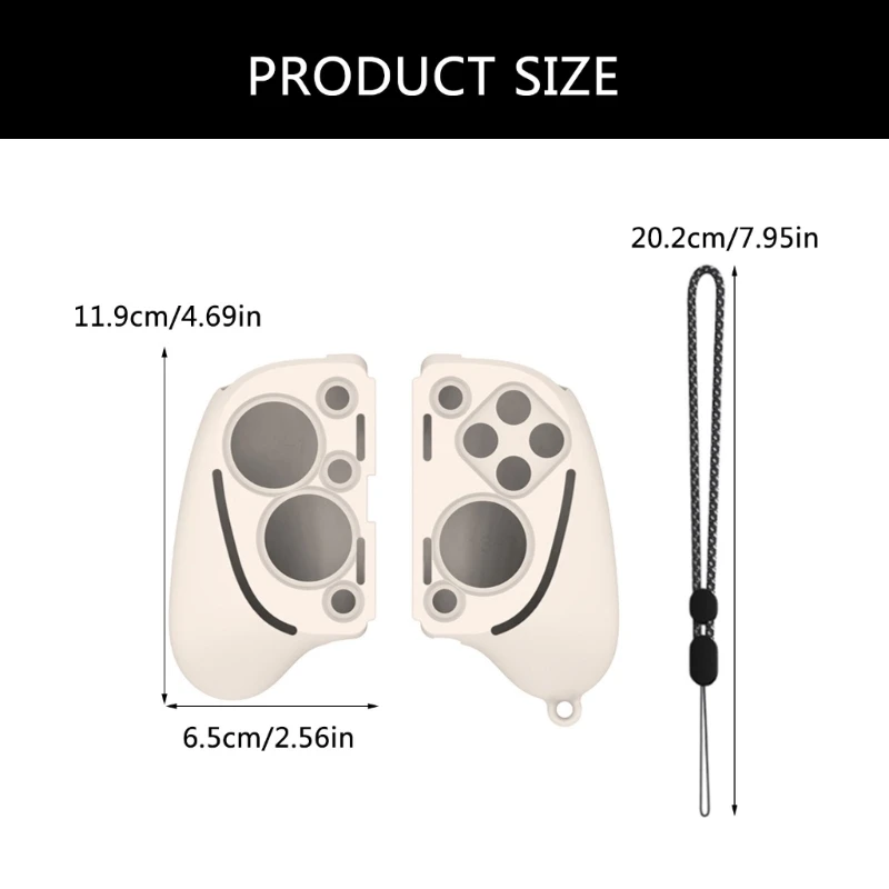 Funda protectora de agarre de controlador para Razer Kishi, funda Ultra Grip, piel a prueba de arañazos con cordón, cubierta Flexible