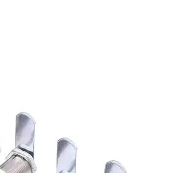 High-Security Metal Alloy Lock, Cylinder Design for Furniture & Office Cabinets