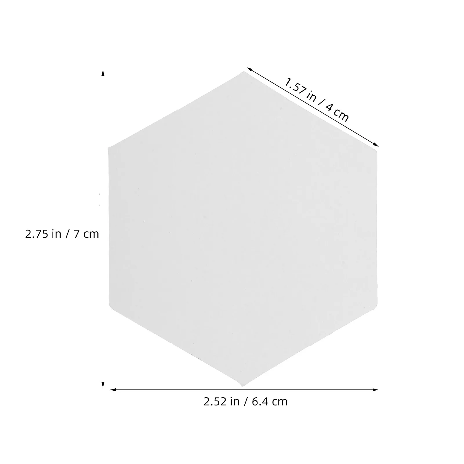 200Pcs Smooth Edge Hexagon Paper Templates for Foundation Paper Piecing Quilting Sewing Craft Patchwork DIY Quilt Kits 1.6 Inch view 3