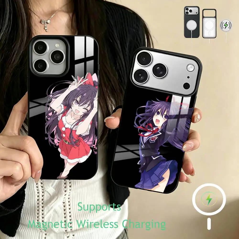 

Date a Live Tohka Yatogami Phone Case For iPhone17,16,15,14,13,12,11 Plus,Pro Supports Magnetic Wireless Charging
