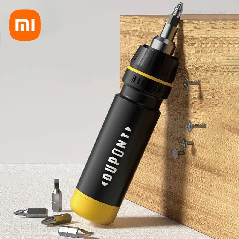 Xiaomi Dupont Multifunctional Ratchet Screwdriver Tool Set Magnetic Torx Hex Screw Driver Bits for Various Repairs Hand Tools