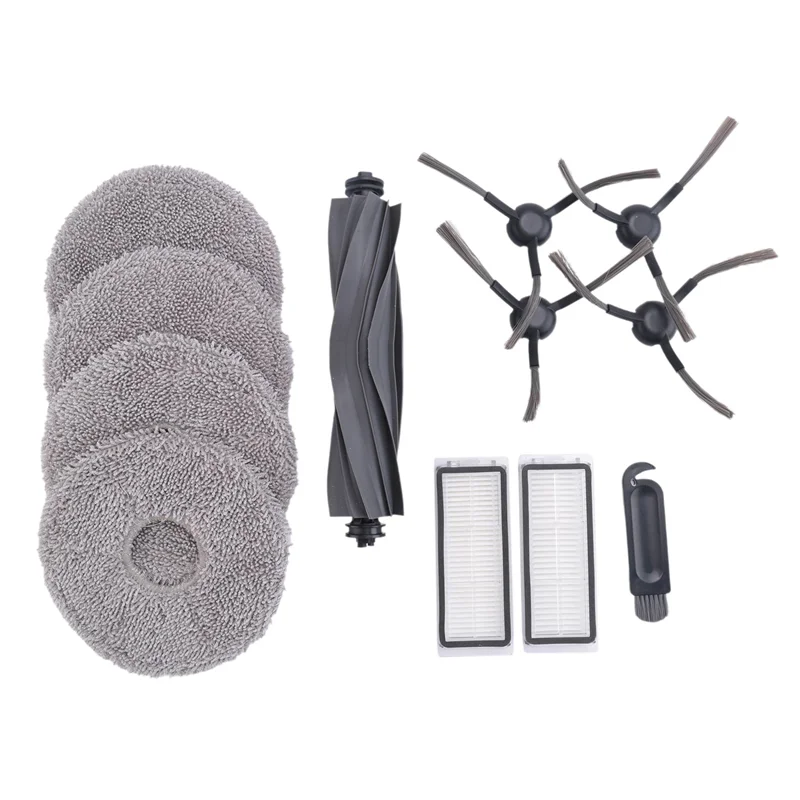 

A7THK-For Dreame L20 Ultra / X20 Pro Vacuum Cleaner Main Side Brush Hepa Filter Mop Cloth Replacement Parts