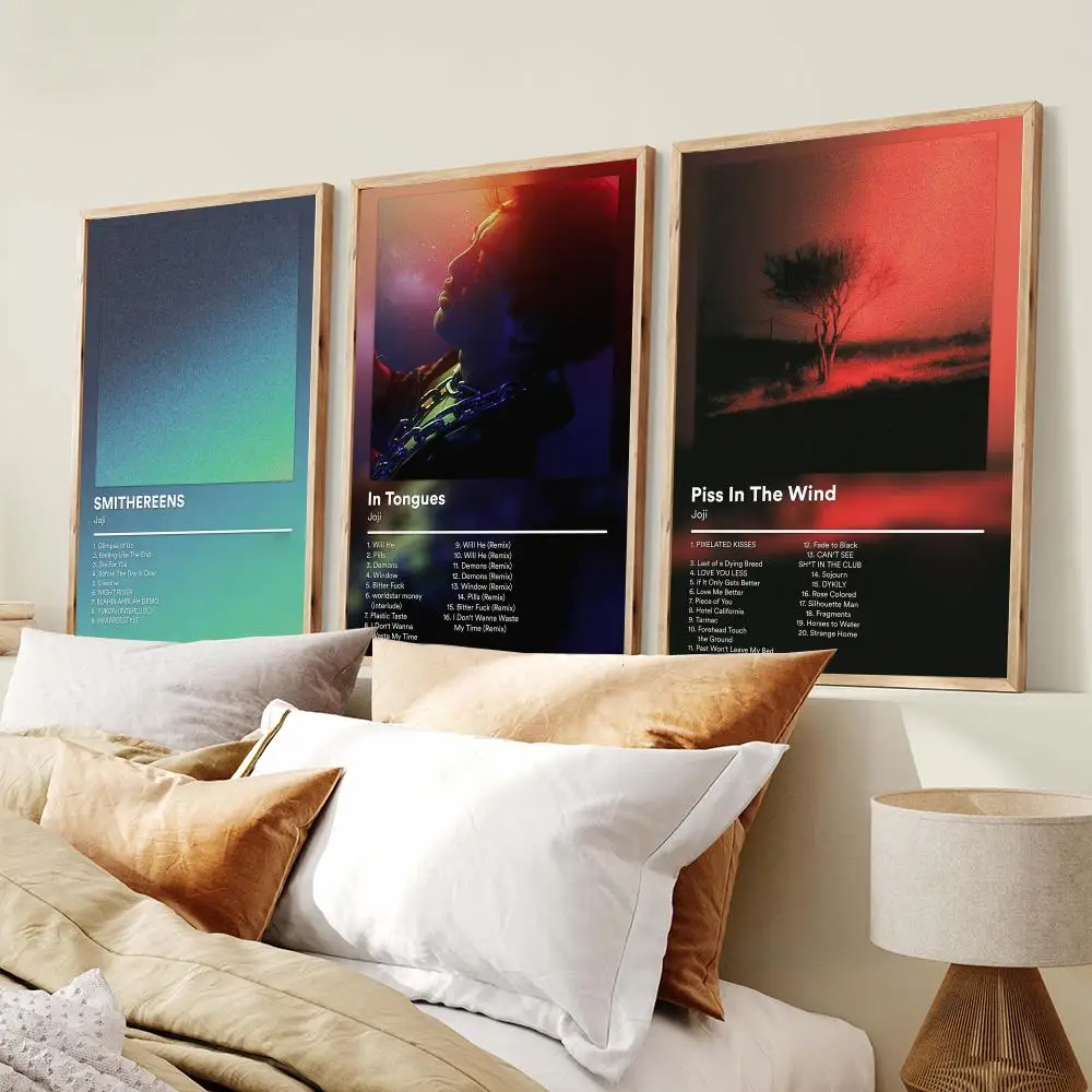 Rapper J-Joji Album Poster PP Wall Decor Posters Celebrity Art Prints Aesthetic Wall Art Bedroom Office Home Gift