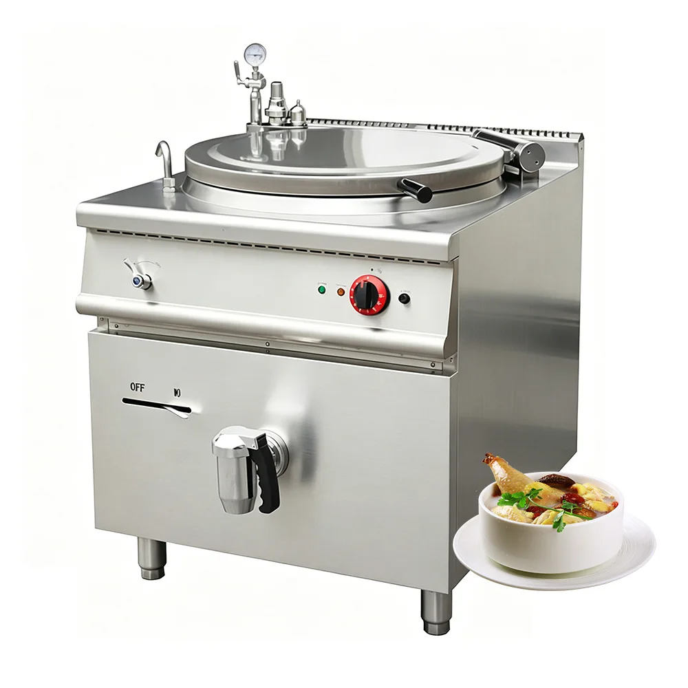 Multifunctional Industrial Double-layer Boiling Cooking Pots Multiple Combinations Boiling Pot Commercial Multipurpose Boiler