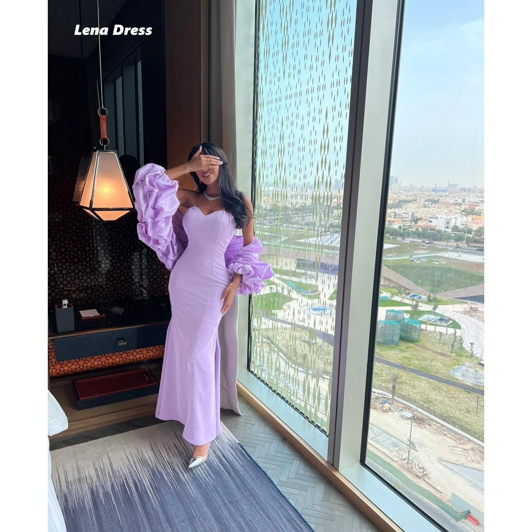 

Lena Shawl Prom Dresses 2025 Luxury Prom Dress 2025 Wedding Party Dress Custom Made Women's Elegant Dresses Fish Tail Purple