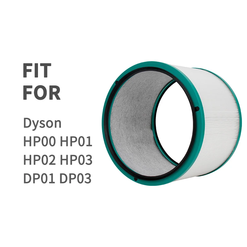 HEPA Filter Replacement 2 Pack - Premium Air Purifier Filters, Compatible w/ Dyson Pure Cool Link Models TP01, TP02, TP03 & BP01