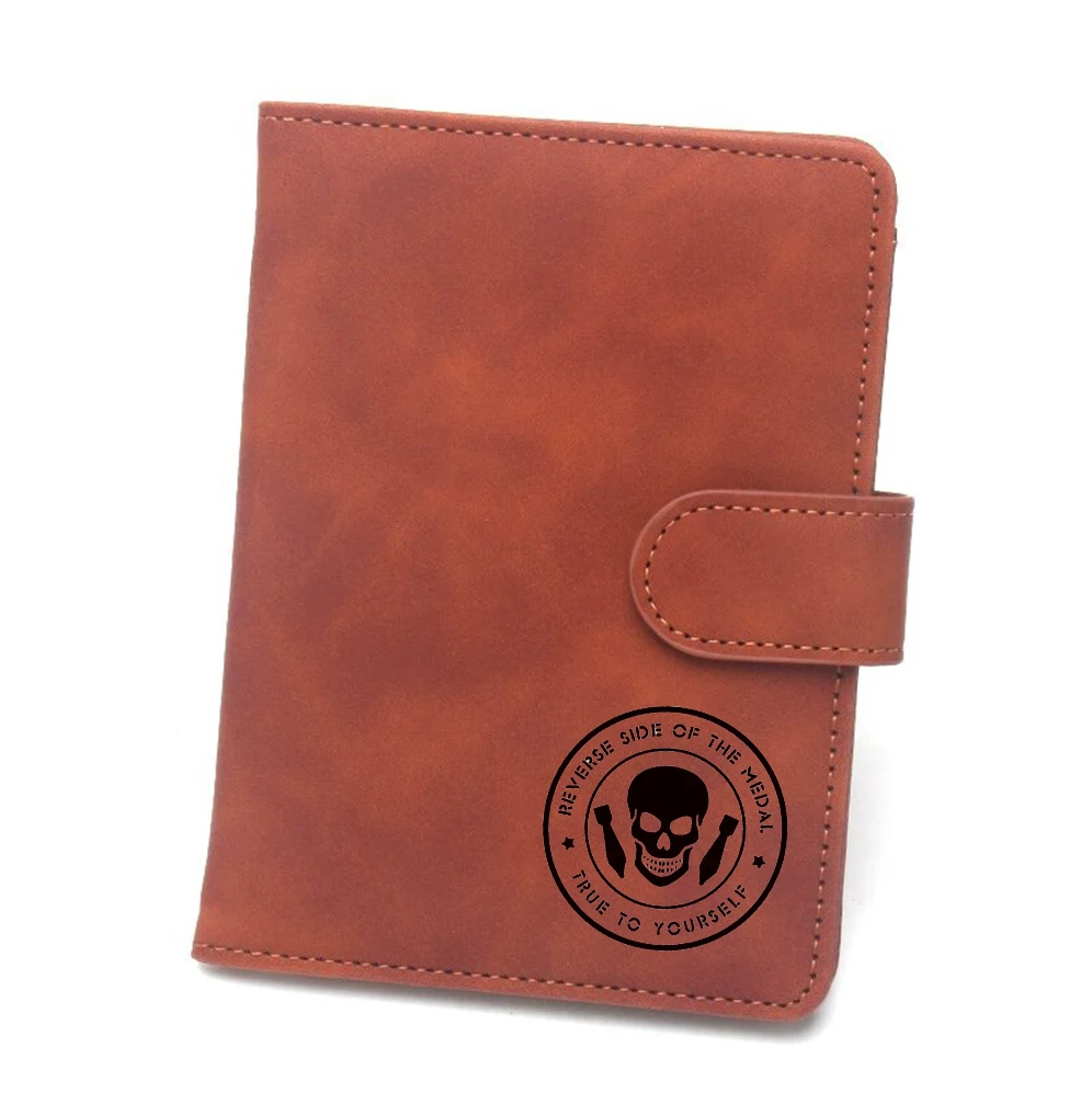 

Fashion Logo Passport Cover Travel Wallet Pu Covers for Passports Passport Holder Multi Card Slots Passeport Wallet