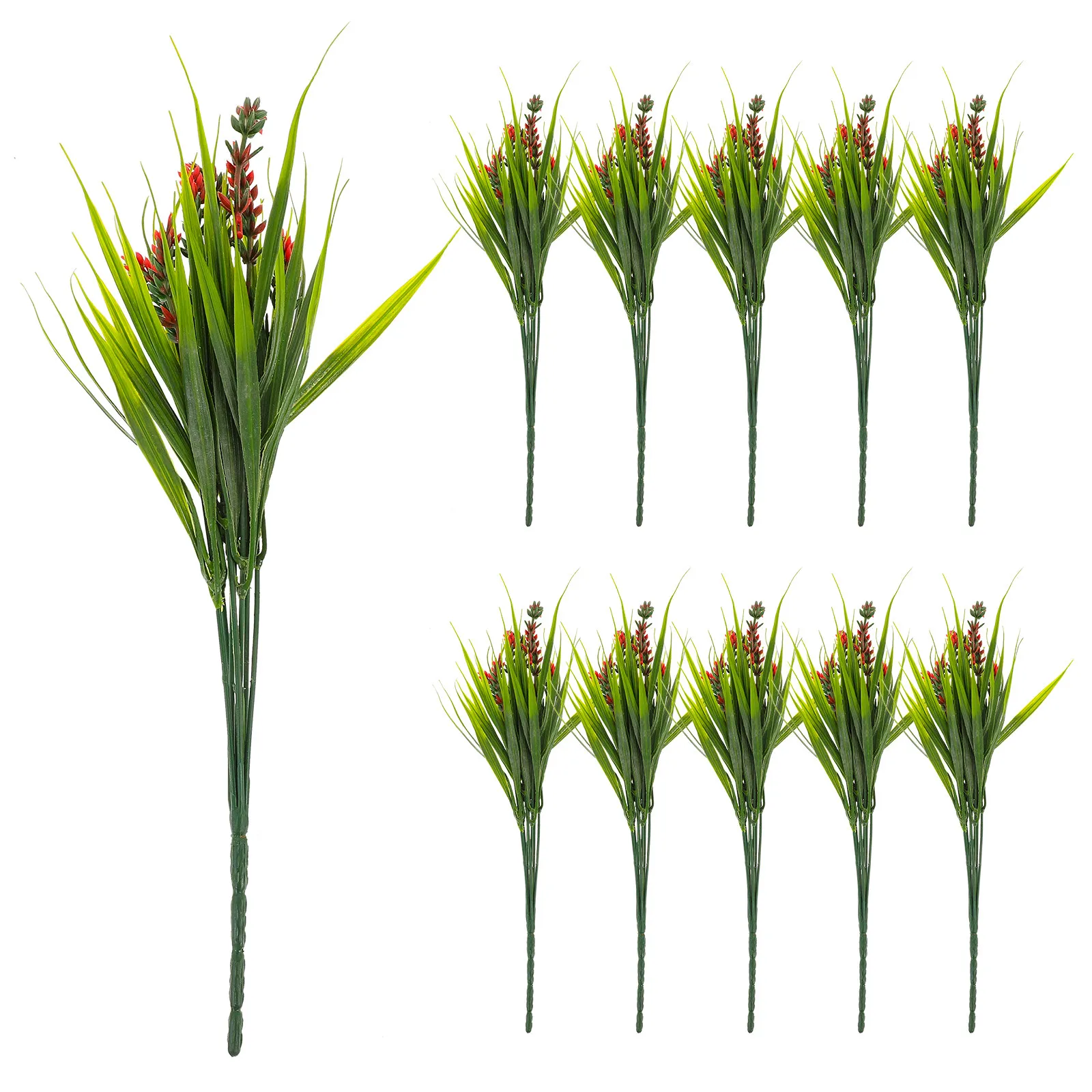 

12Pcs Lavender Flower Bouquet Artificial Lavender Plants for Home Decor Festive Table Centerpiece Office Desk Decor Easy Care
