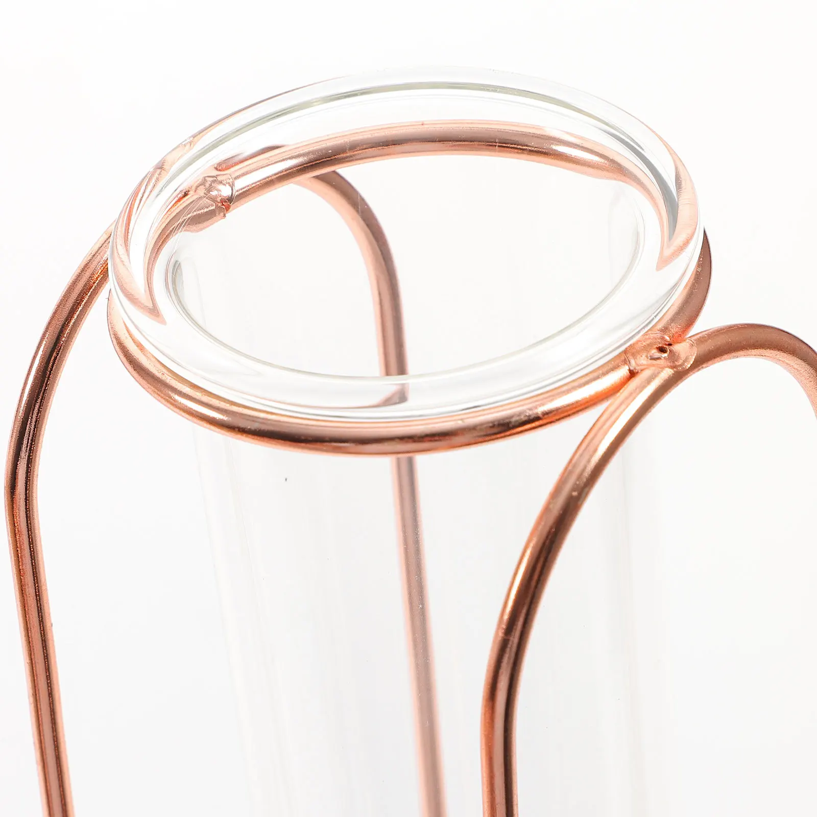 

Glass Flower Vase Hydroponic Small Transparent Desktop Vase for Home Decoration Flower Arrangement Container Floral Art Holder