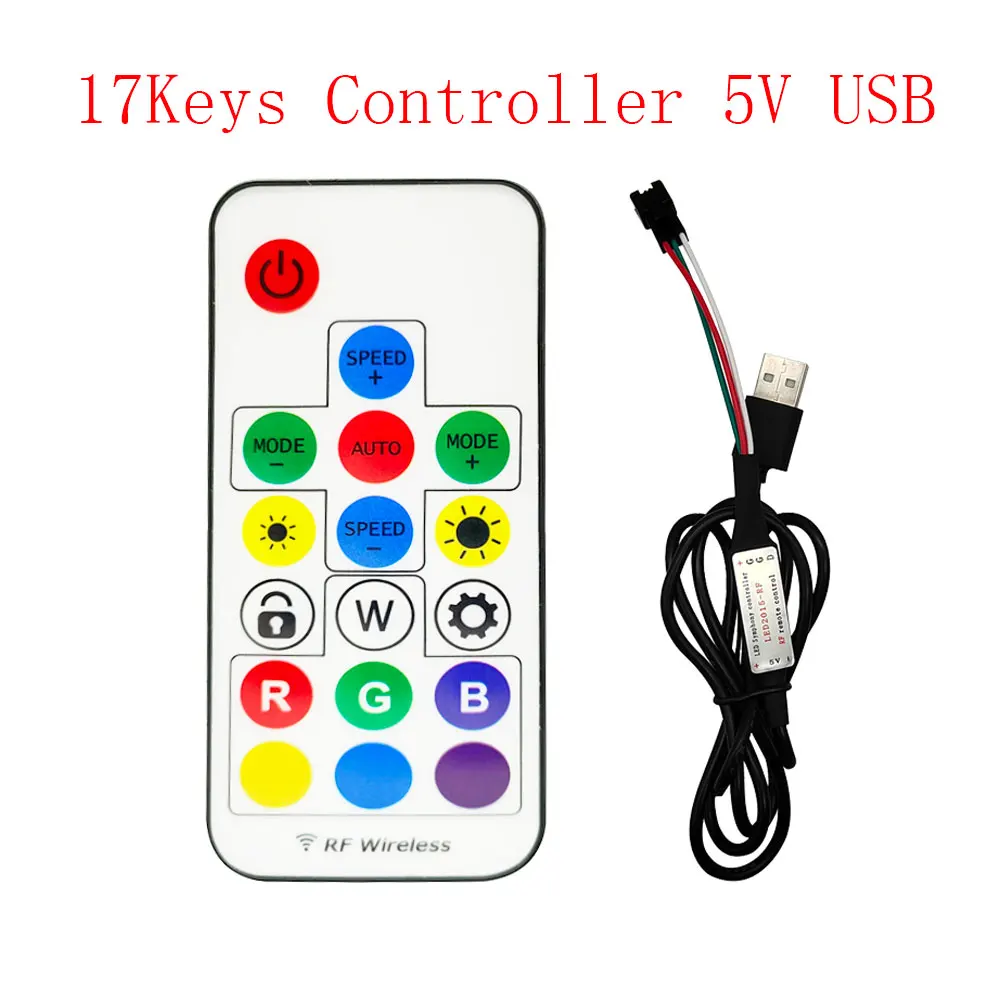 5V USB RGB Led Strip Lights WS2812B RGB Led Strip 30/60/74/96/144LEDs/M WS2812 IndividuaIIy Addressable Smart  Led Light Kit