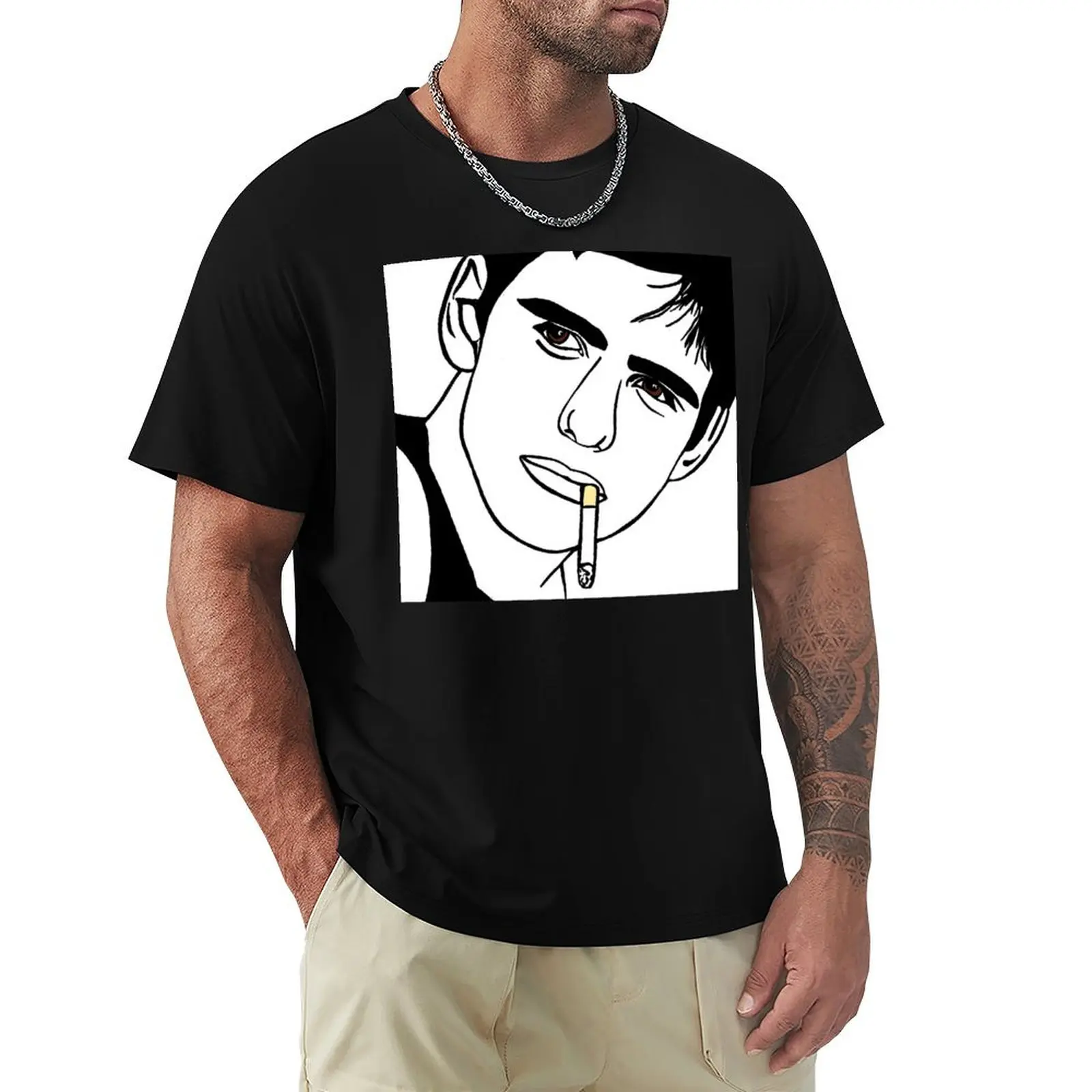 Matt Dillon T-Shirt Big Size Short Sleeve Casual Top