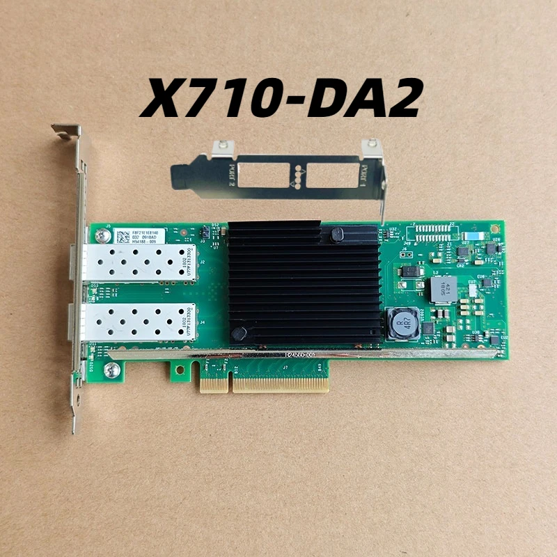 

X710-DA2 Dual Port 10Gb SFP+ PCIe 3.0 Server Network Card Optical NIC
