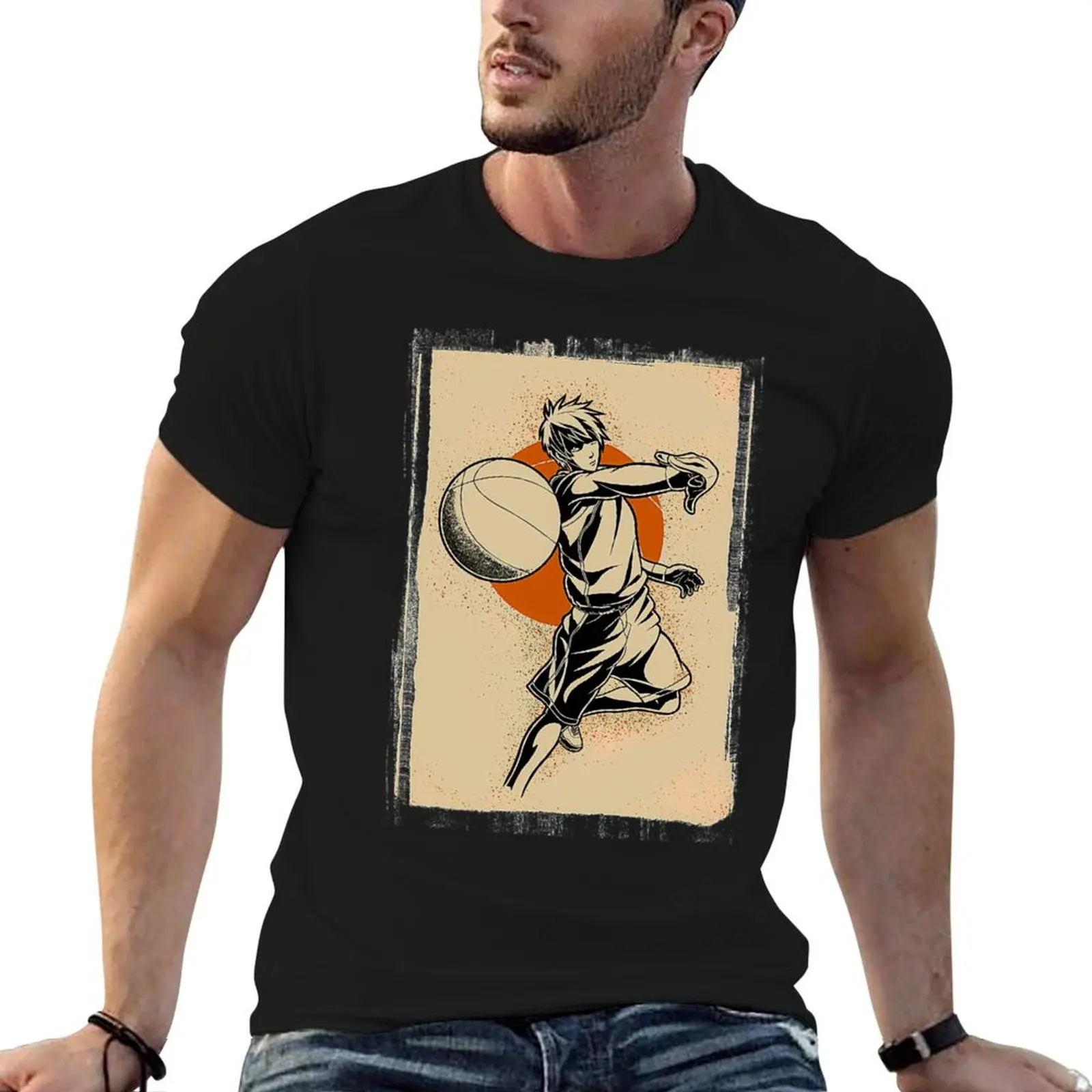 Kuroko No Basket T-Shirt anime clothes blue archive men t shirts high quality