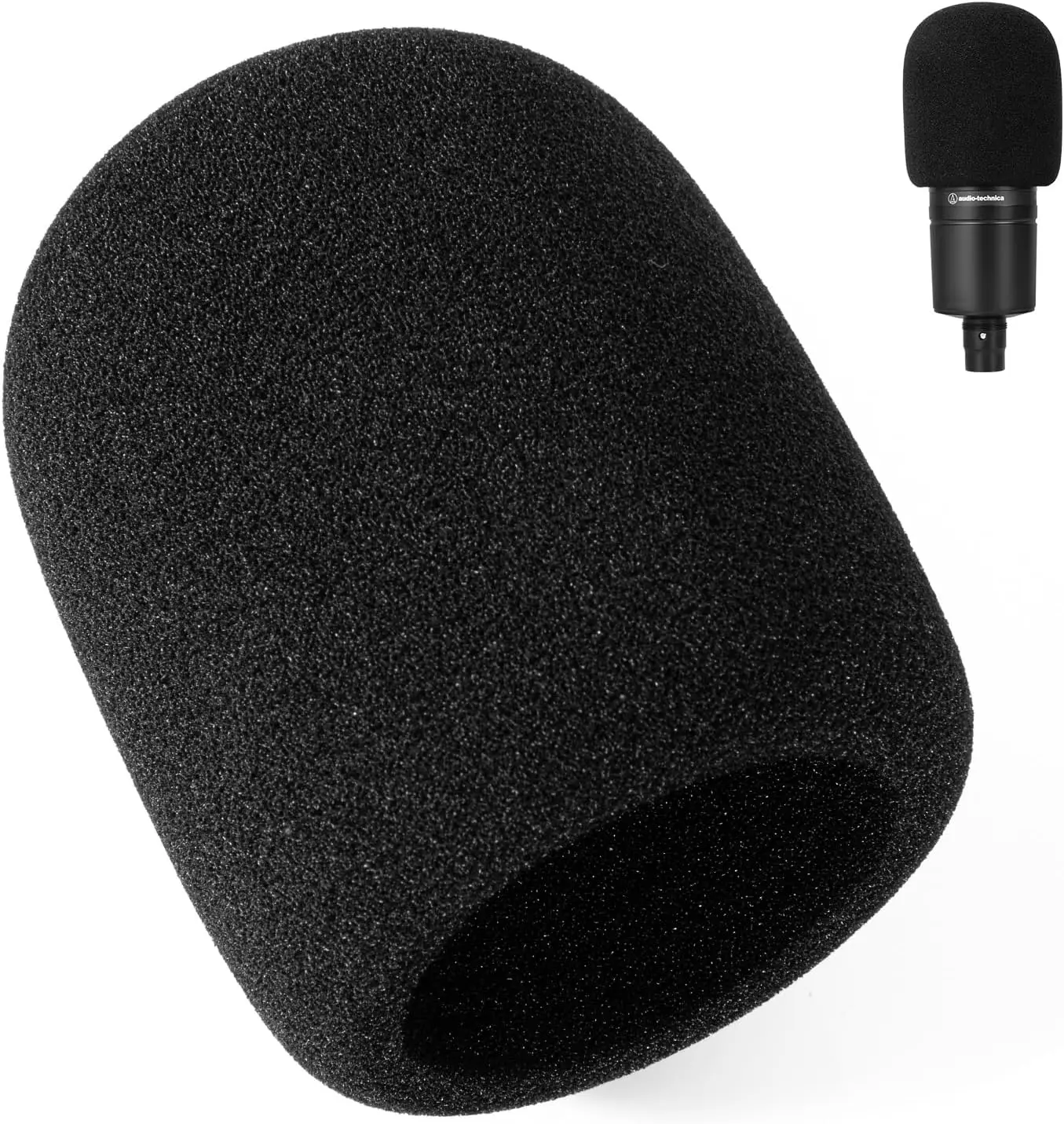 Foam Mic Cover Pop Filter/Windscreen For Audio-Technica AT-2020 AT-2035 AT-2040 AT-2050 ATR2500 ATR2500X AT-4040 Microphones