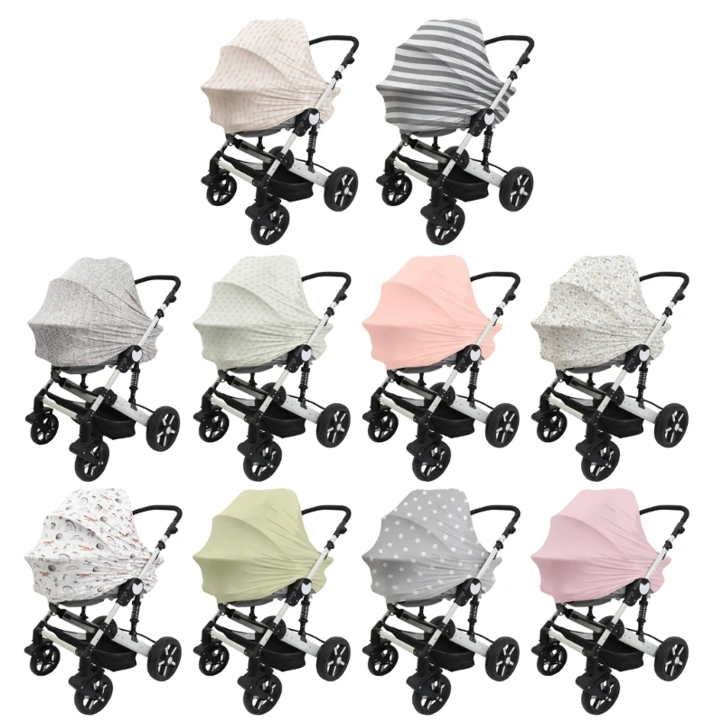 

Multi Use Baby Car Cover Carseat Sleeve Soft & Comfortable Nursing Towel