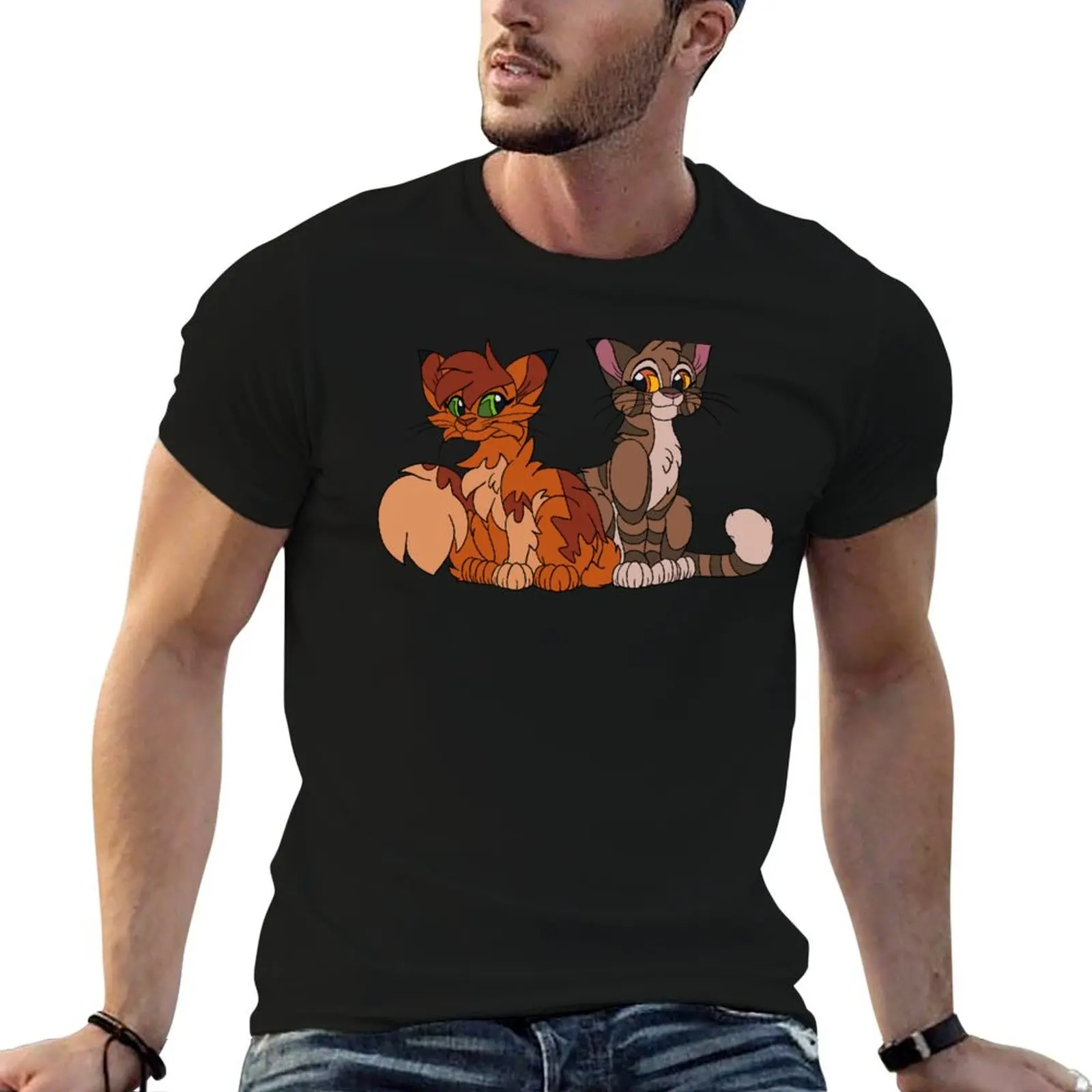 

tshirt and shirts T-Shirt man anime t cotton Leafpool Squirrelflight