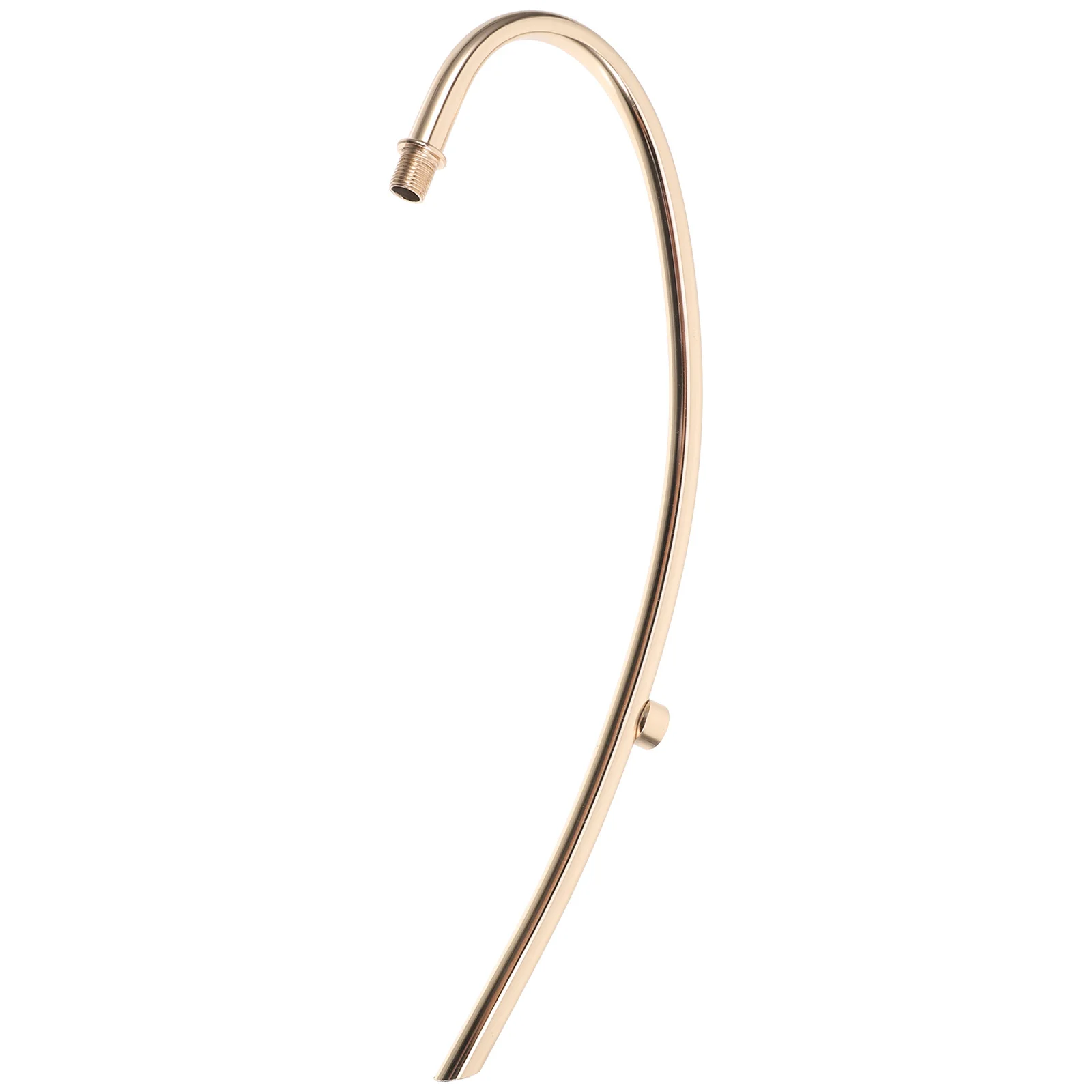 

1pc Curved Wall Lamp Stem Iron M10 Threaded End Lamp Repair Rod Replacement Parts For Lighting Fixtures Diy Pendant Lamps