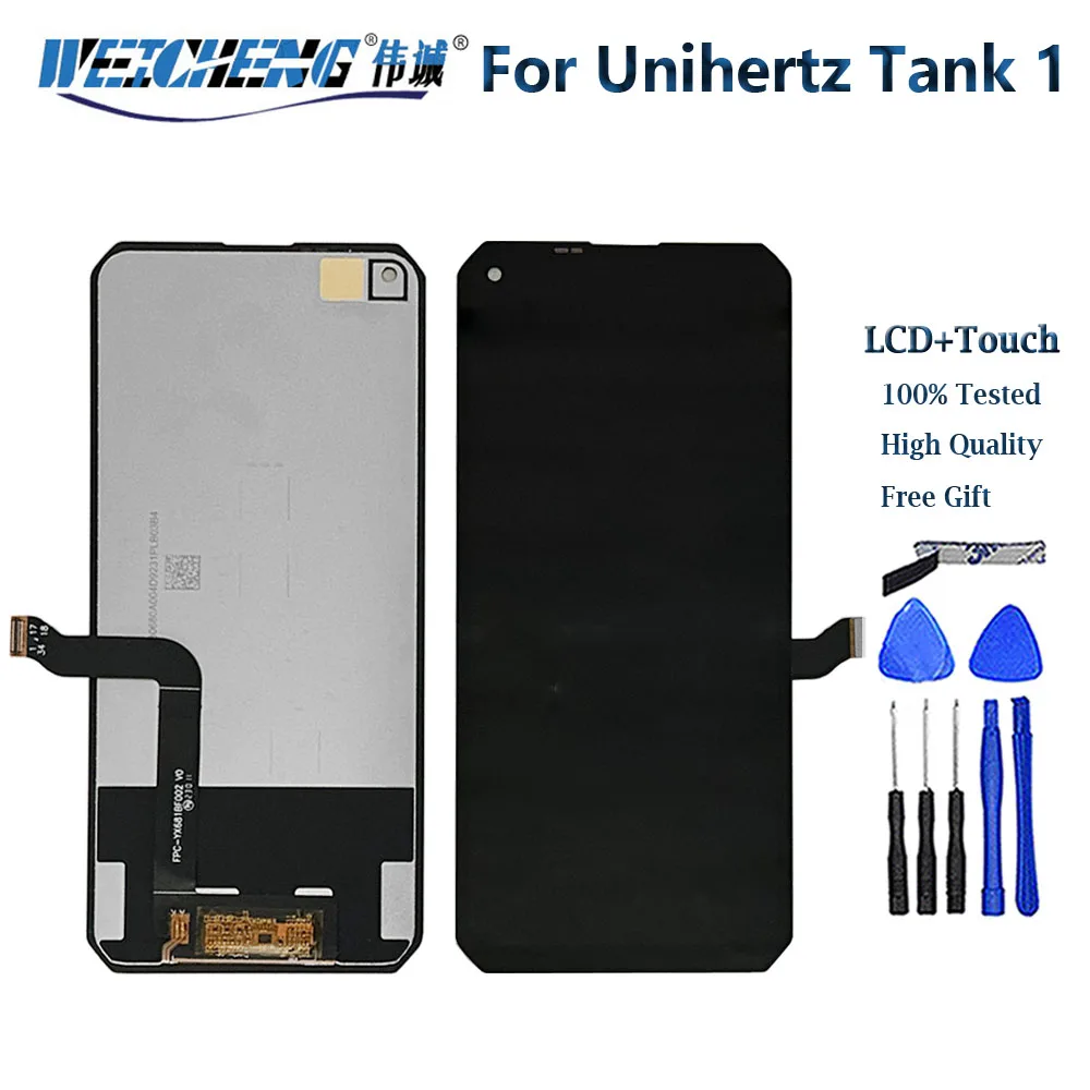 

6.81 inches Tested Display Unihertz Tank 1 LCD Display Touch Screen Assembly Replacement For Unihertz TANK Display LCD Sensor