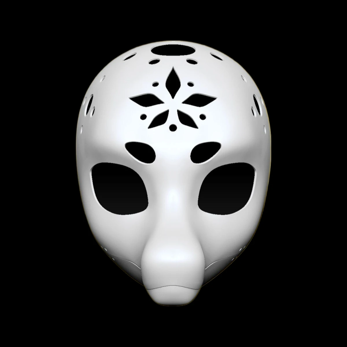 Kemono base Mask Realistic Animal Head Sika Deer 3D Printing Resin Material Fury Clothing Skull Role-playing Clothing Props