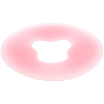 Beauty Salon Silicone Pillow Supple Headrest Round Massage Bed Safe Material Face down Spa Table Natural Latex for Lightweight