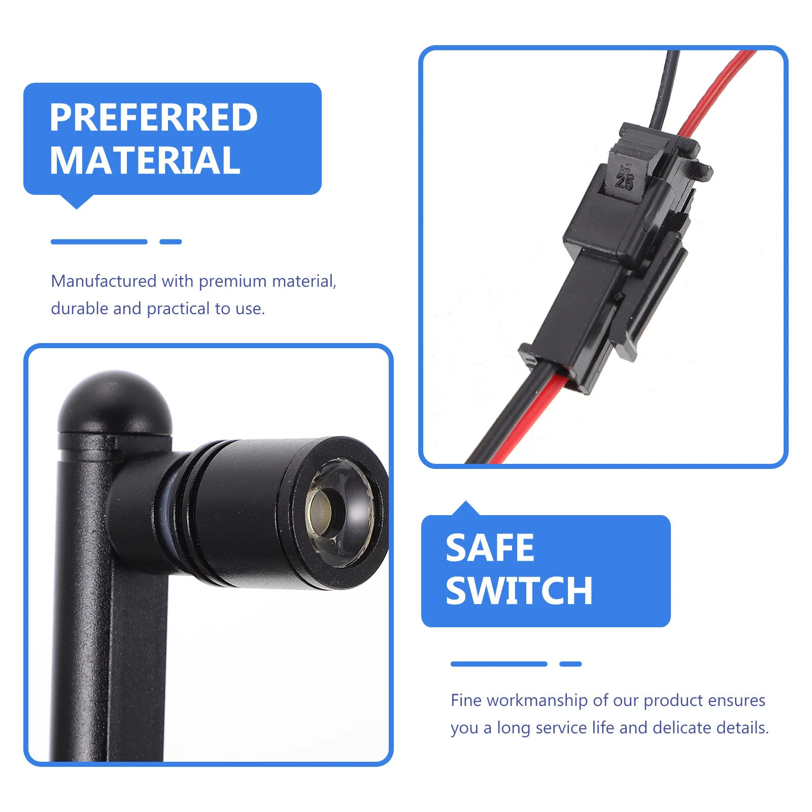 

Indoor LED Spotlight Premium Display Lamp Compact Size for Gallery Jewelry Store Exhibit Lighting Tool Display Spotlight