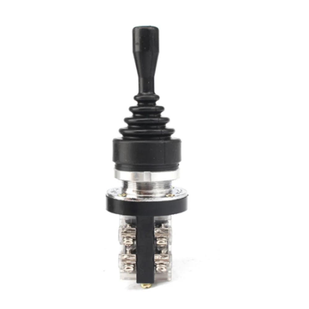 

Joystick Switch 30mm Momentary Latching 4 position 4NO Self Reset Wobble Stick Monoleber HKA1-41Z04 Cross Switch