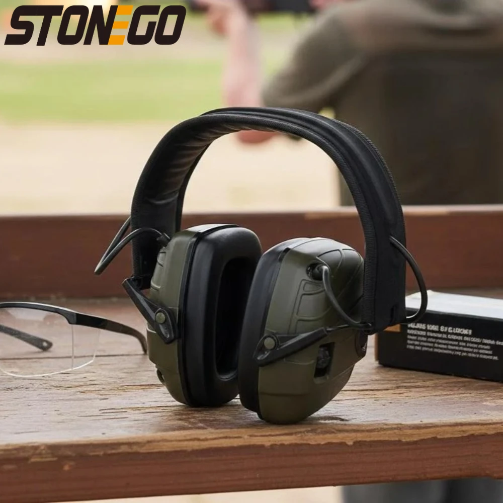 

Тактические электронные наушники для стрельбы, уличные охотничьи наушники, шумоподавление, защита слуха, наушники